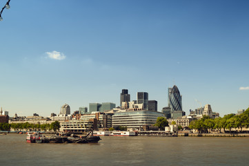 Obraz premium City of London skyline.