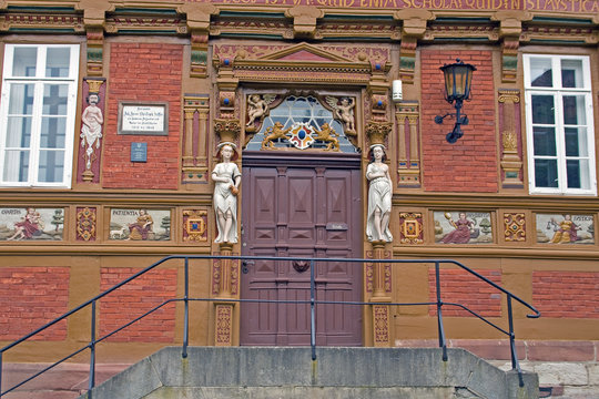 Alfeld (Leine) Eingangst&uuml;r Lateinschule