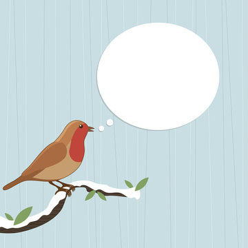 christmas robin