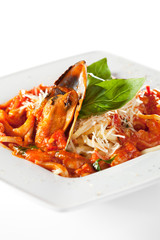 Pasta - Linguine with Seafood