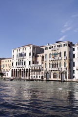 Fototapeta na wymiar Canal Grande in Venedig