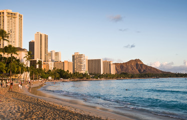 Waikiki beach, Hawaii