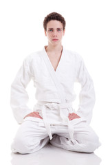 judoist karate man