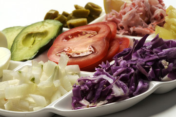 Ingredienti per insalata