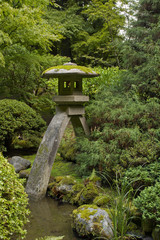 Stone Lantern at Japanese Garden 4
