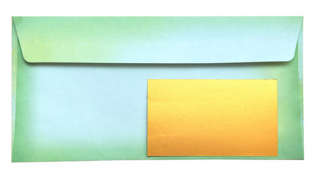 envelope with empty card