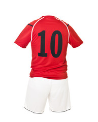 Fototapeta premium Football shirt with number 10