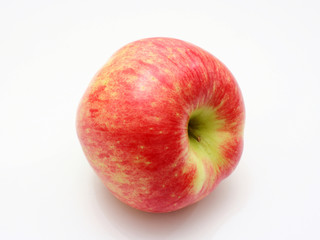 Fresh red apple isolated