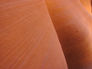 Sandstone Wall in Lower Antelope Canyon