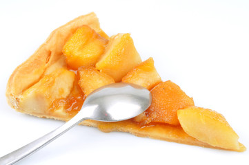 Une part de tarte aux pommes