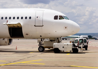 Obraz premium aircraft maintenance