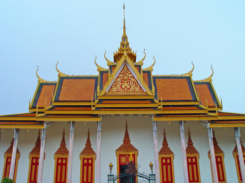 Silver Pagoda pagoda d'argento Phnom Penh cambogia cambodia