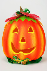 zucca halloween di polistirolo