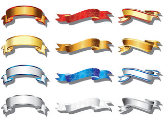 Obraz premium Banners set vector