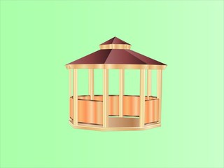 gazebo ( background on separate layer )