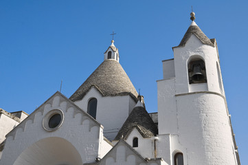 St. Antonio Trullo Church. Alberobello. Apulia.