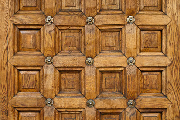 Fototapeta premium old wooden door