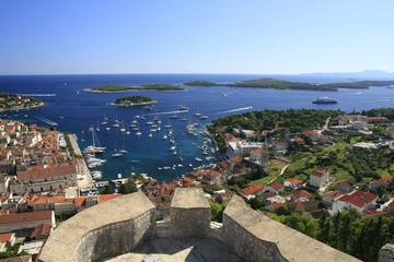 Fototapeta premium Hvar city
