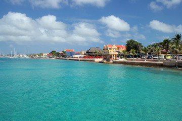 Hafen von Kralendijk auf Bonair