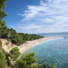 Foto op Plexiglas Gouden Hoorn strand, Brac, Kroatië Gouden Kaap
