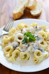 Mushroom Tortellini Pasta