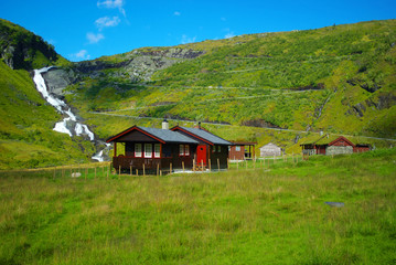 Fototapeta na wymiar Picturesque Norway landscape.