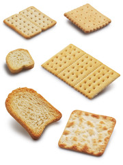 cracker, biscotti e fette biscottate