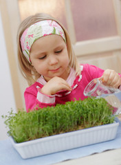 girl with cress © mbt_studio