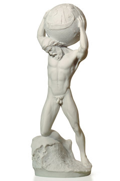 marble statue of a man