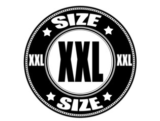 size XXL label