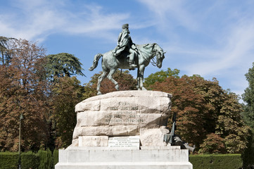 Monumento al general Martínez Campos (El Retiro, Madrid)