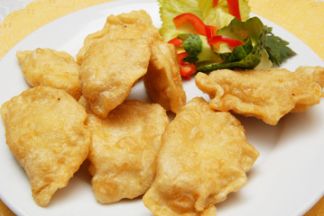 dumplings , pierogi