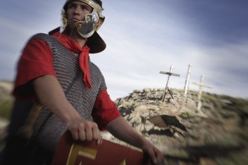 Roman Guard At Golgotha