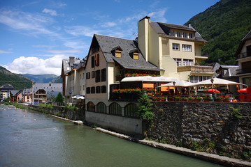 Pueblo del Valle de Aran en cataluña
