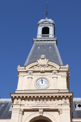 Horloge de la mairie du 14 me arrondissement à Paris