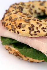 Bagle mit Schinken I