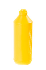 yellow bottle with dishcleaner