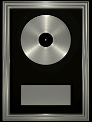 Platin-Schallplatte