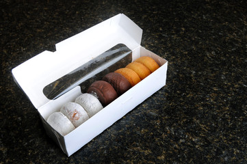Assortment of Boxed Donuts