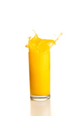 Naklejka na ściany i meble orange juice