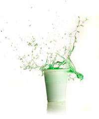 Green splash