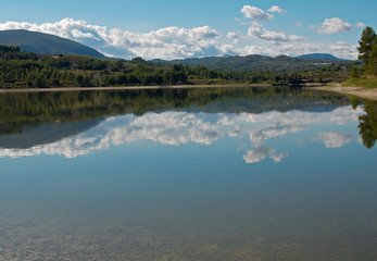 Fototapeta premium Lake landscape