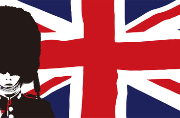 UK guards - obrazy, fototapety, plakaty