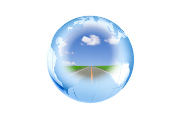 水晶の中の世界