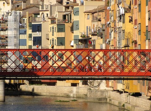 PUENTE SOBRE EL RIO ONYAR (GERONA)