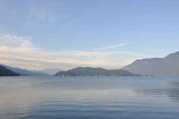 Famous Harrison Hot Springs lake view