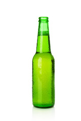 Green beer bottle