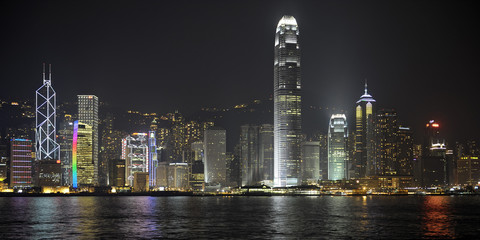 Fototapeta na wymiar Hong Kongs Skyline