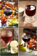 verres de vin rouge