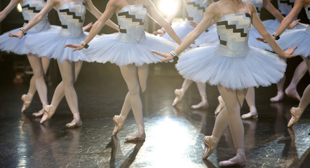 Ballerinas in tu-tus